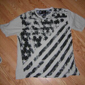 Quilted Giraffe 100% Cotton Patriotic T-Shirt 4X